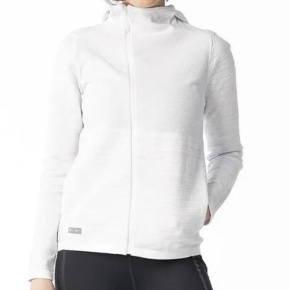 Level Wear NWT Women's Golf Jacket Small White Full Zipper Front Pockets MEDIUM - Picture 2 of 8